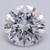 1.04 Carat Round Shaped Excellent Cut F- VS1 Lab Grown Diamond