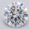 1.04 Carat Round Shaped Excellent Cut F- VS1 Lab Grown Diamond