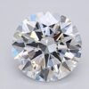 1.04 Carat Round Shaped Excellent Cut F- VS1 Lab Grown Diamond