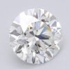 1.04 Carat Round Shaped Excellent Cut F- VS1 Lab Grown Diamond