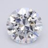 1.04 Carat Round Shaped Excellent Cut F- VS1 Lab Grown Diamond