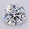1.04 Carat Round Shaped Excellent Cut F- VS1 Lab Grown Diamond