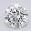1.04 Carat Round Shaped Excellent Cut F- VS1 Lab Grown Diamond