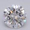 1.04 Carat Round Shaped Very Good Cut F- VS1 Lab Grown Diamond