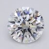 1.04 Carat Round Shaped Excellent Cut F- VS1 Lab Grown Diamond