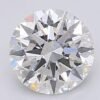 1.04 Carat Round Shaped Excellent Cut F- VS1 Lab Grown Diamond