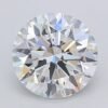 1.04 Carat Round Shaped Excellent Cut F- VS1 Lab Grown Diamond