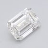 1.04 Carat Emerald Shaped Excellent Cut F- VS2 Lab Grown Diamond