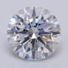 1.04 Carat Round Shaped Excellent Cut F- VS2 Lab Grown Diamond