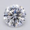 1.04 Carat Round Shaped Excellent Cut F- VS2 Lab Grown Diamond