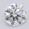 1.04 Carat Round Shaped Excellent Cut F- VS2 Lab Grown Diamond