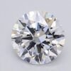 1.04 Carat Round Shaped Excellent Cut F- VS2 Lab Grown Diamond