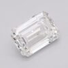1.04 Carat Emerald Shaped Excellent Cut F- VVS2 Lab Grown Diamond