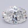 1.04 Carat Oval Shaped Excellent Cut F- VVS2 Lab Grown Diamond