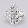 1.04 Carat Princess Shaped Excellent Cut F- VVS2 Lab Grown Diamond