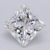 1.04 Carat Princess Shaped Excellent Cut F- VVS2 Lab Grown Diamond