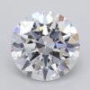 1.04 Carat Round Shaped Very Good Cut F- VVS2 Lab Grown Diamond
