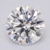 1.04 Carat Round Shaped Excellent Cut F- VVS2 Lab Grown Diamond