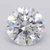 1.04 Carat Round Shaped Excellent Cut F- VVS2 Lab Grown Diamond