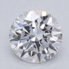 1.04 Carat Round Shaped Excellent Cut F- VVS2 Lab Grown Diamond