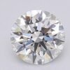1.04 Carat Round Shaped Excellent Cut F- VVS2 Lab Grown Diamond