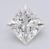1.04 Carat Princess Shaped Excellent Cut G- VS1 Lab Grown Diamond