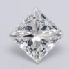 1.04 Carat Princess Shaped Excellent Cut G- VS1 Lab Grown Diamond