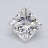 1.04 Carat Princess Shaped Excellent Cut G- VS1 Lab Grown Diamond