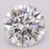 1.04 Carat Round Shaped Excellent Cut G- VS1 Lab Grown Diamond