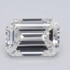 1.04 Carat Emerald Shaped Excellent Cut G- VVS2 Lab Grown Diamond