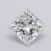 1.04 Carat Princess Shaped Excellent Cut G- VVS2 Lab Grown Diamond