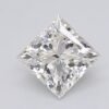 1.04 Carat Princess Shaped Excellent Cut G- VVS2 Lab Grown Diamond
