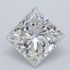 1.04 Carat Princess Shaped Excellent Cut H- VS1 Lab Grown Diamond