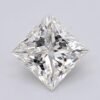 1.04 Carat Princess Shaped Excellent Cut H- VS1 Lab Grown Diamond