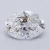 1.05 Carat Oval Shaped Excellent Cut D- VS1 Lab Grown Diamond