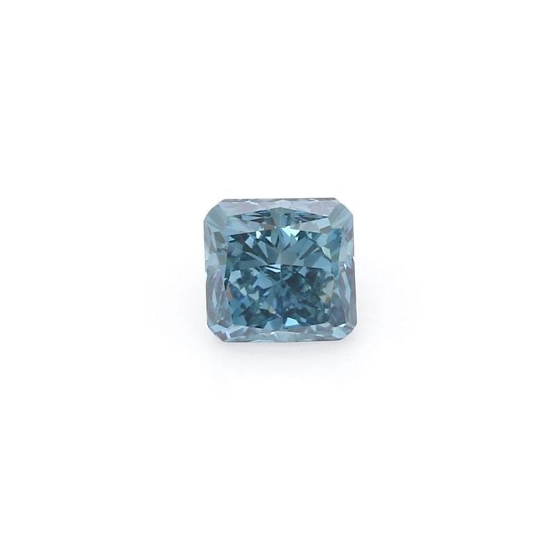 1.05 Carat Cushion Shaped Good Cut Blue- SI2 Lab Grown Diamond