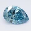 1.05 Carat Pear Shaped Good Cut Blue- SI1 Lab Grown Diamond