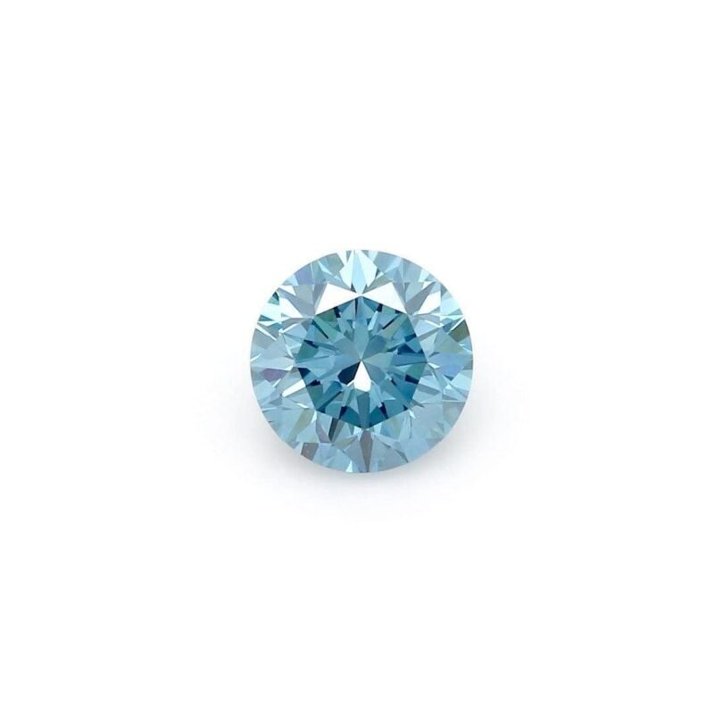 1.05 Carat Round Shaped Good Cut Blue- VS2 Lab Grown Diamond