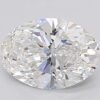 1.05 Carat Oval Shaped Excellent Cut E- VS1 Lab Grown Diamond