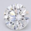 1.05 Carat Round Shaped Excellent Cut E- VS1 Lab Grown Diamond