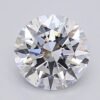 1.05 Carat Round Shaped Excellent Cut E- VS1 Lab Grown Diamond