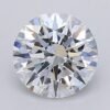 1.05 Carat Round Shaped Excellent Cut E- VS1 Lab Grown Diamond