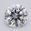 1.05 Carat Round Shaped Excellent Cut E- VS2 Lab Grown Diamond