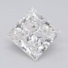 1.05 Carat Princess Shaped Excellent Cut E- VVS2 Lab Grown Diamond