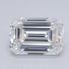 1.05 Carat Emerald Shaped Excellent Cut F- VS1 Lab Grown Diamond
