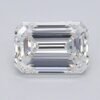 1.05 Carat Emerald Shaped Excellent Cut F- VS1 Lab Grown Diamond