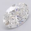 1.05 Carat Oval Shaped Excellent Cut F- VS1 Lab Grown Diamond