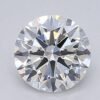 1.05 Carat Round Shaped Excellent Cut F- VS1 Lab Grown Diamond