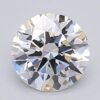1.05 Carat Round Shaped Excellent Cut F- VS1 Lab Grown Diamond