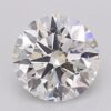 1.05 Carat Round Shaped Excellent Cut F- VS1 Lab Grown Diamond